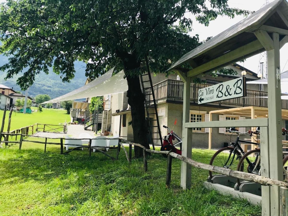 Bed and Breakfast Ca Viro Albosaggia Exterior foto